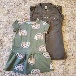 Carters 2T dress bundle